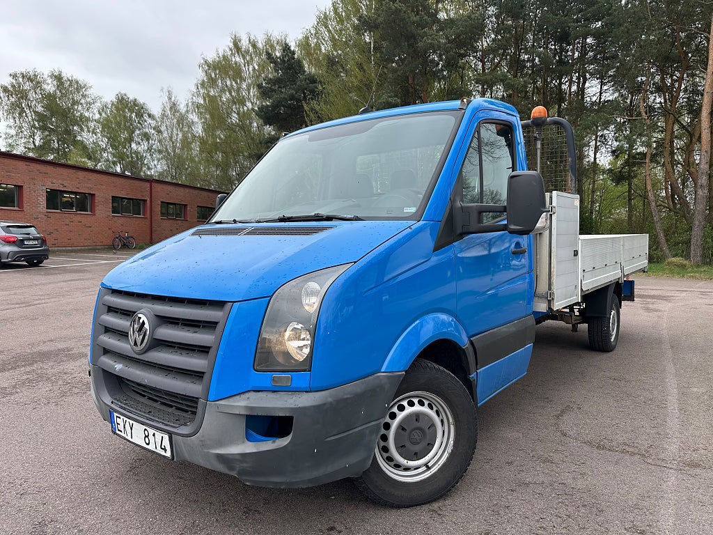 Volkswagen crafter Chassi 35 2.5 TDI Tippflak | Drag | Moms