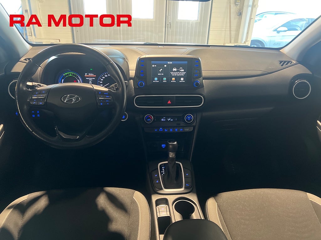Hyundai Kona Hybrid 1,6 GDI 141hk Premium HEV Aut Dragkrok