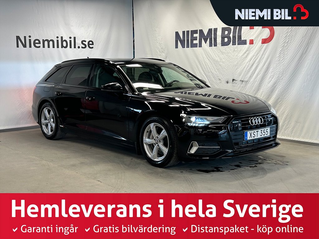 Audi A6 Avant 45 TDI 4x4 TipTronic S&V-däck/D-värm/Drag/GPS