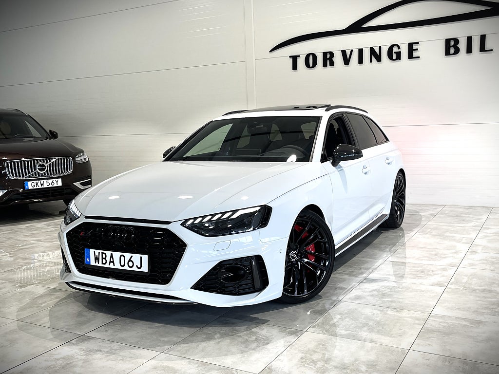 Audi RS4 2.9 TFSI  Quattro Keramiska kolfiber B&O Pano Hud 