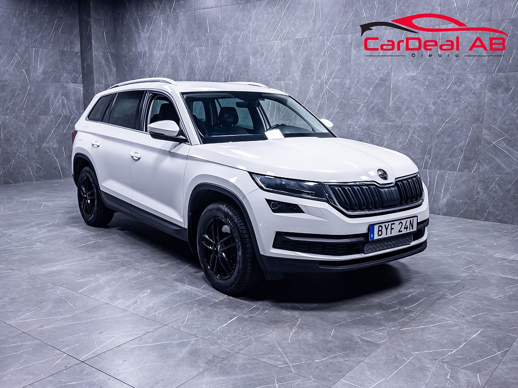 Skoda Kodiaq 7-Sits 2.0 TDI 4x4 Businessline Värmare Kamera Canton