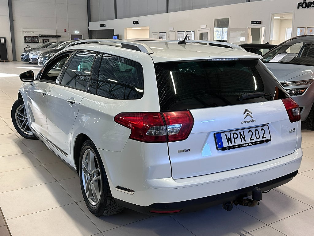 Citroën C5 Tourer 2.0 BlueHDi 181hk B-kam, Dragkrok, Navi thumbnail