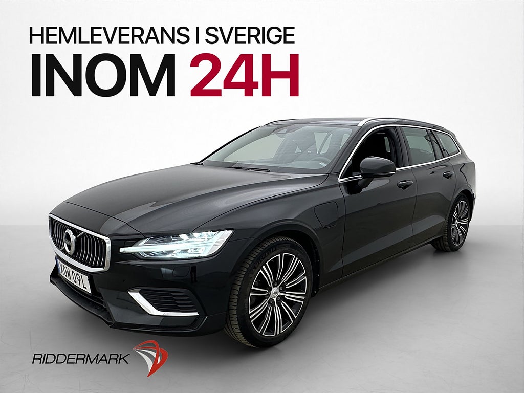 Volvo V60 Recharge T6 AWD 350hk Inscription EXP Värmare Drag