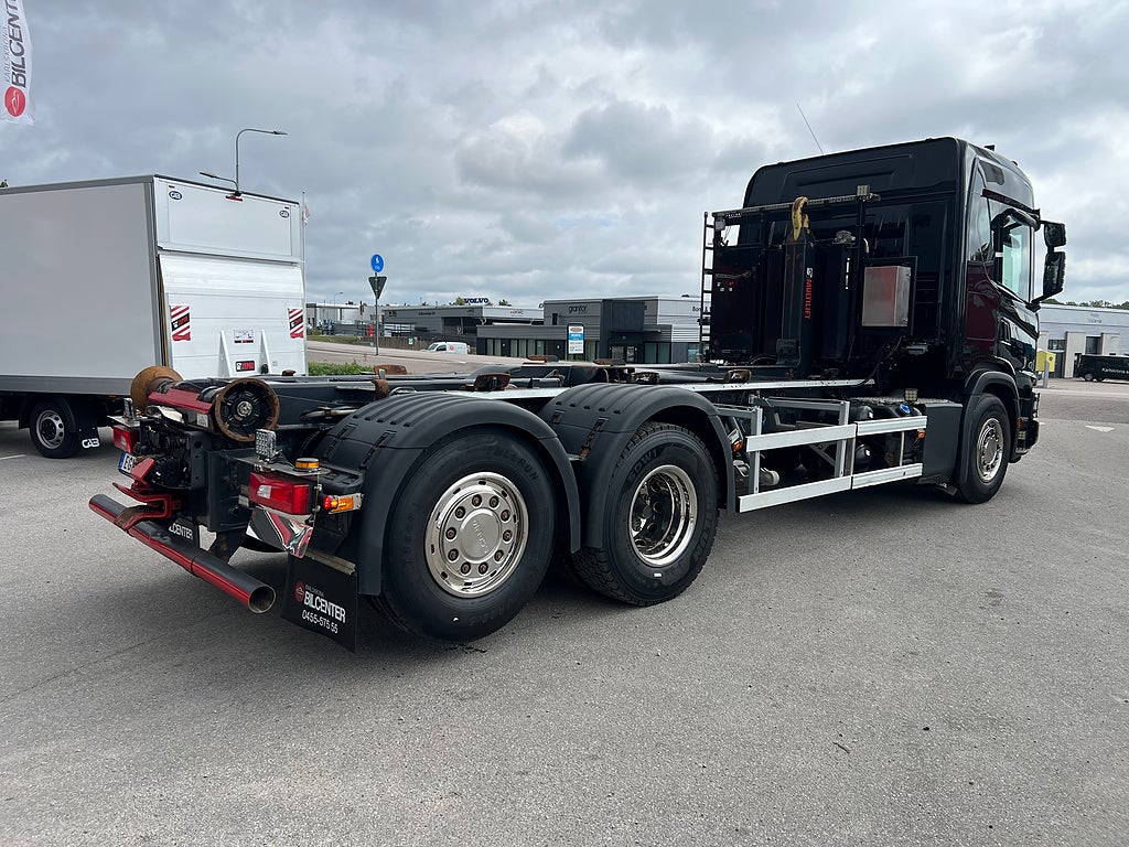 Scania G450 6x2*4 XT Lastväxlare, Fullt Plogutrustad