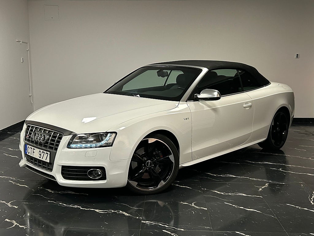 Audi S5 Cabriolet 3.0 TFSI V6 quattro S Tronic Navi 333HK 