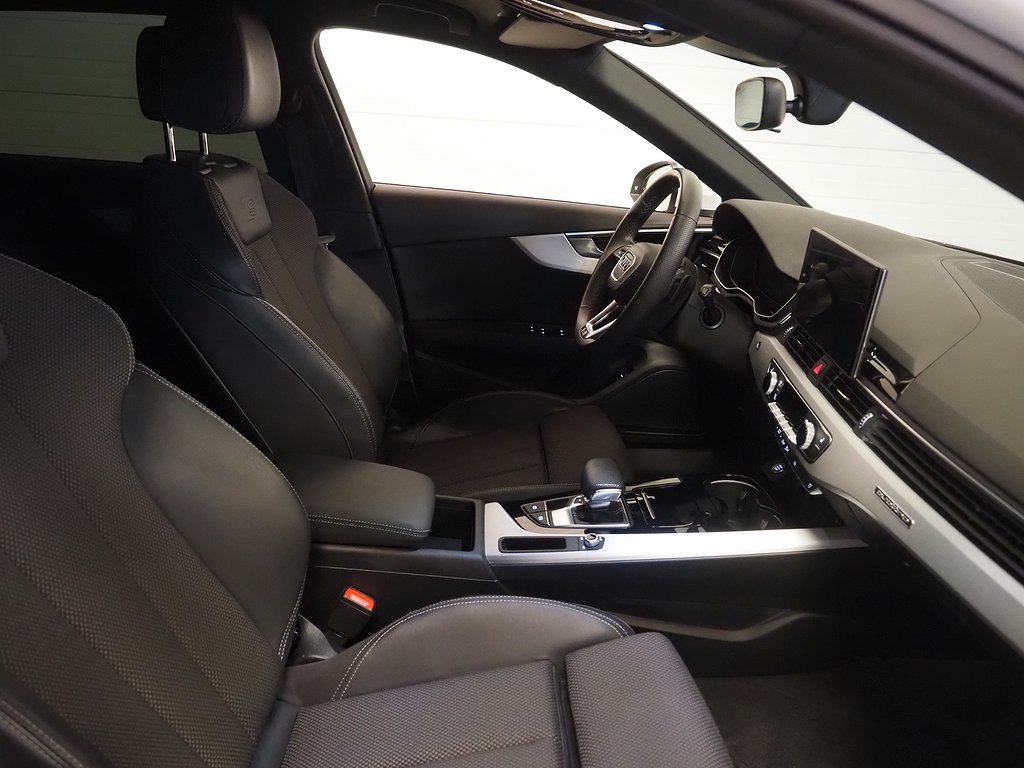 Audi A4 Avant 40 TFSI 204hk Q S-Line |Cockpit|Drag|Värmare| 2021