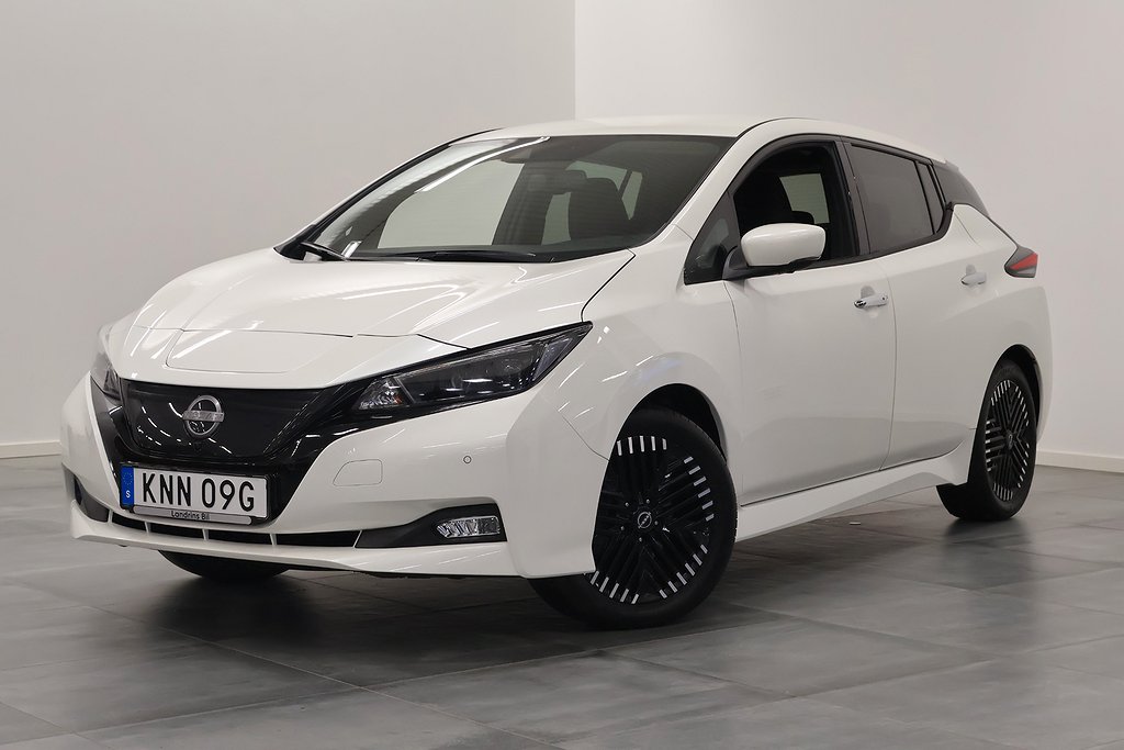 Nissan Leaf N-Connecta V-hjul Värmare Nav 360°Kamera