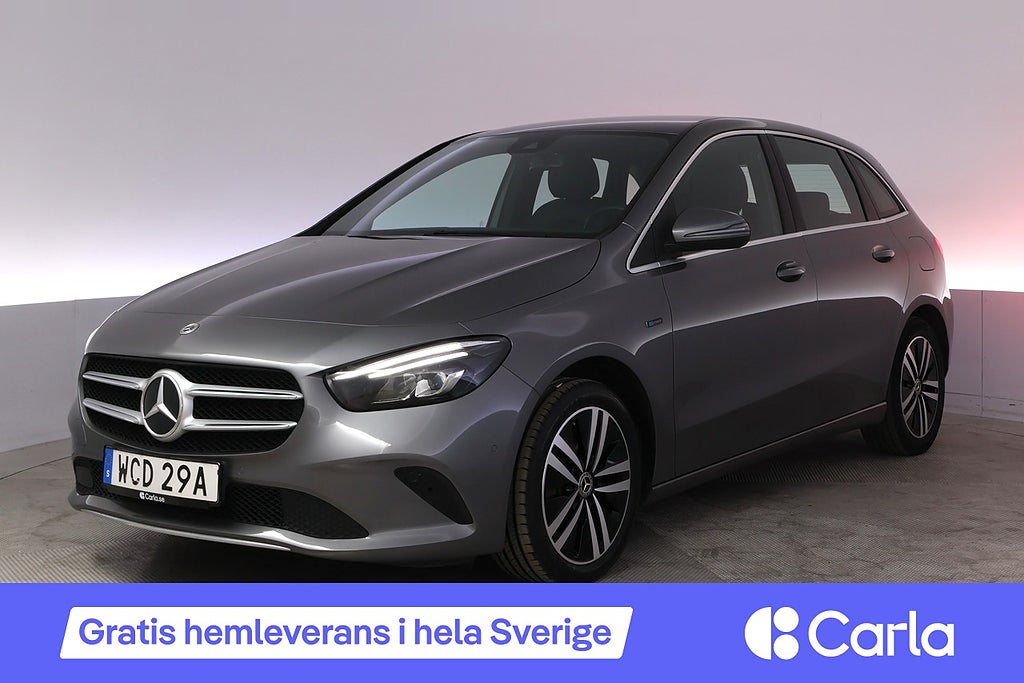 Mercedes-Benz B 250 e 8G-DCT Kamera Navi Farthållare LED