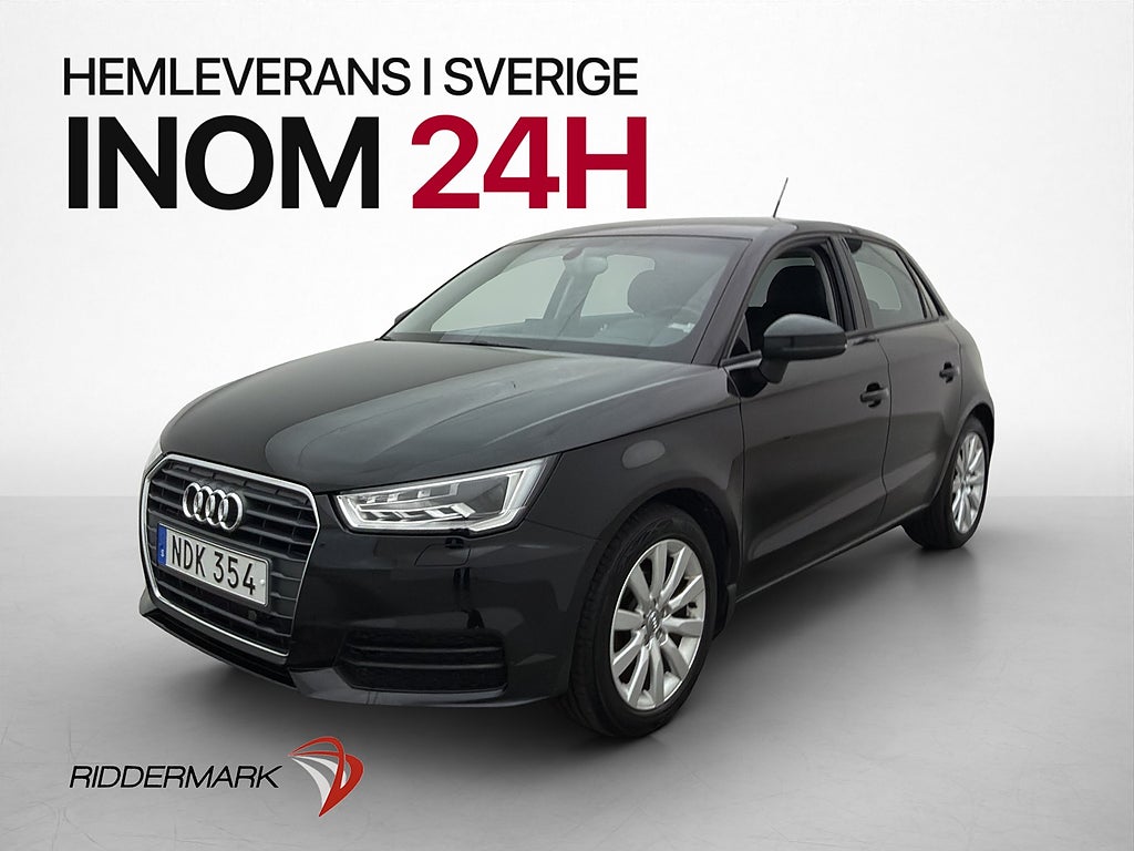 Audi A1 Sportback 1.0 TFSI Sport Edition M/K-Värm Låg-Skatt