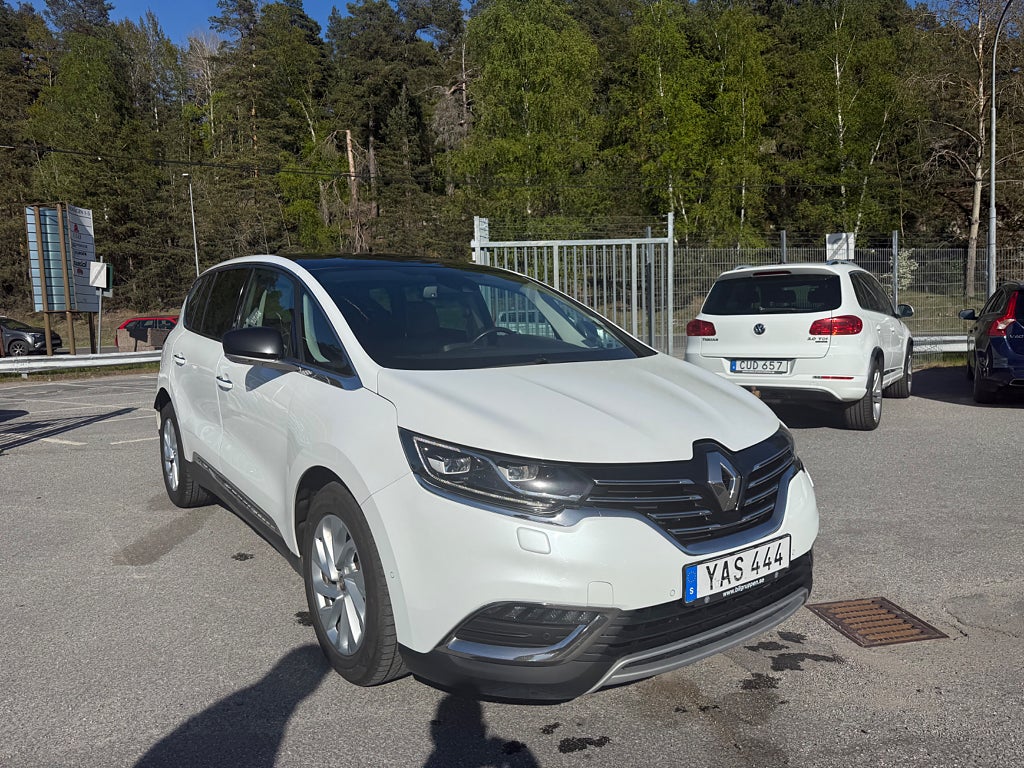 Renault Espace 1.6 dCi 160hk Automat 7-sits Kamera Navi Pano Välvårdad