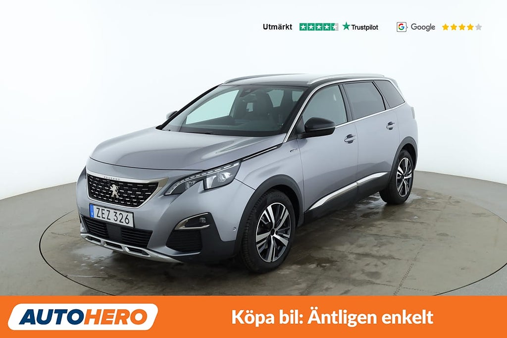 Peugeot 5008 1.6 THP GT Line / Focal, 7-sits, Dragkrok