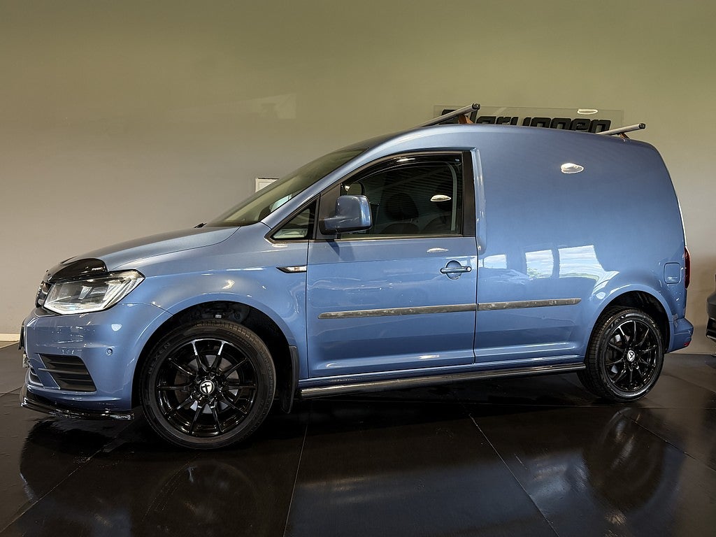 Volkswagen Caddy Van 2.0 TDI BMT Works inredning B-Kam Pdc Värm 17" 