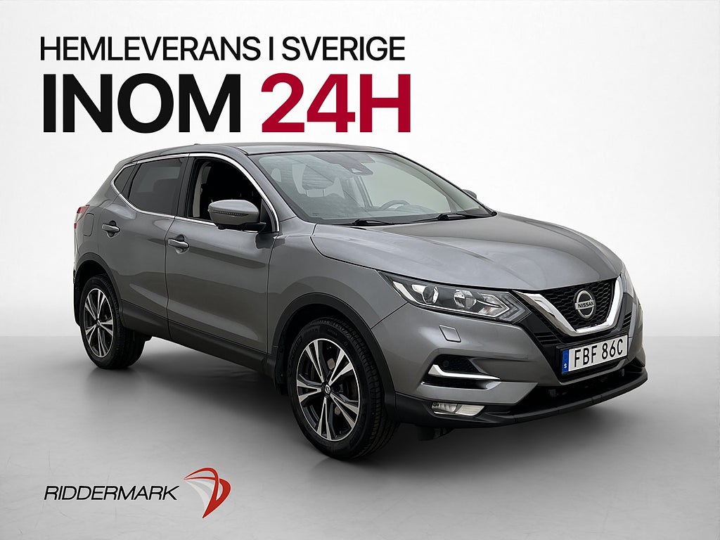 Nissan Qashqai DIG-T 160hk N-Connecta 360° Navi Lane-Assist