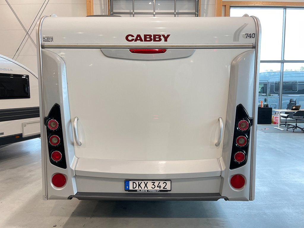 Cabby Caienna 740 / Förtält / ALDE / Långbädd / Ugn / Läder - Cabby