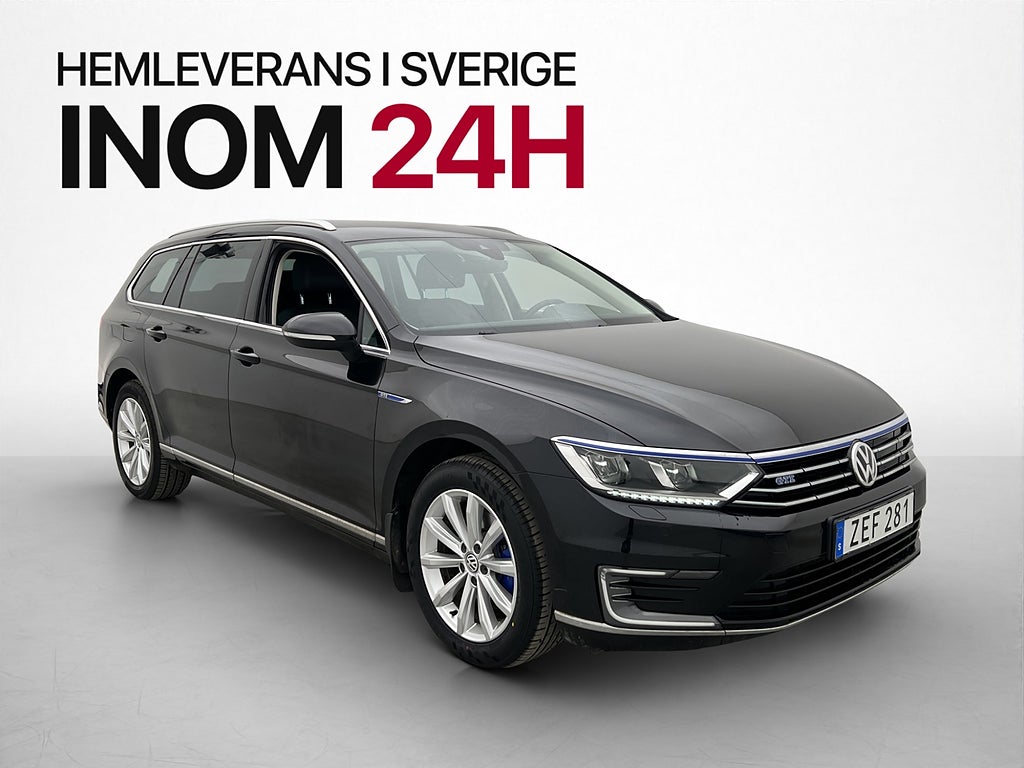 Volkswagen Passat GTE 218hk Kamera CarPlay Skinn/Alcant Drag