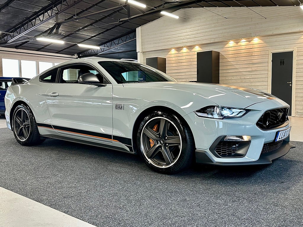 Ford Mustang Mach 1 SelectShift 1 Ägare-Låga mil-Nybess-Nyservad 