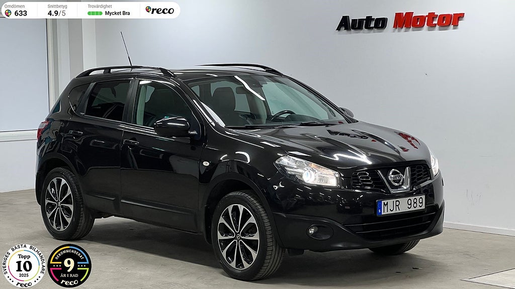 Nissan Qashqai 2.0 4x4 141hk Panorama/Drag/Fullservad/360