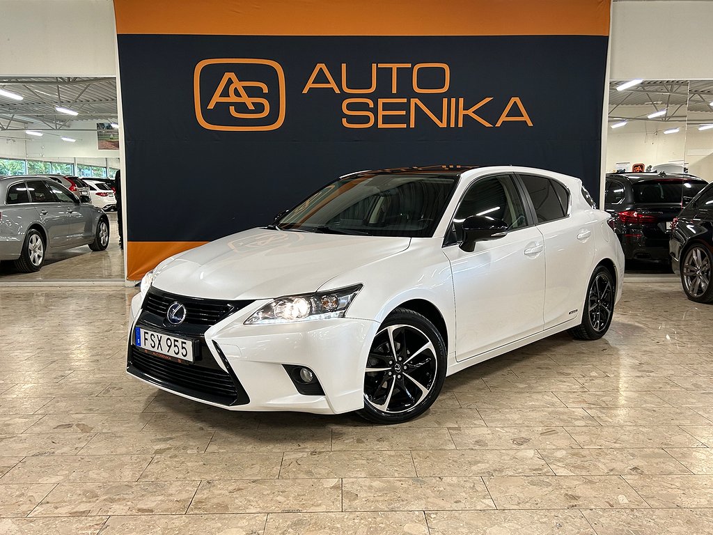 Lexus CT 200h 1.8 CVT F Sport Alacantara/skinn B-Kamera 