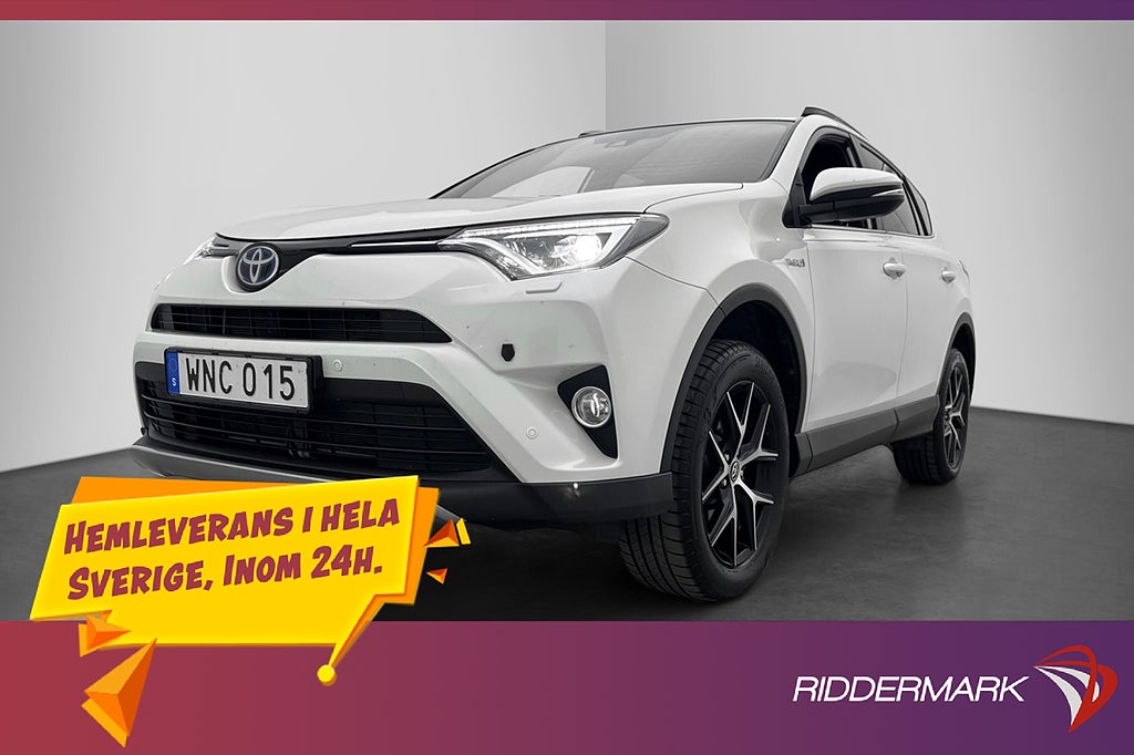 Toyota RAV4 Hybrid AWD Active Plus Värmare Kamera Elstol