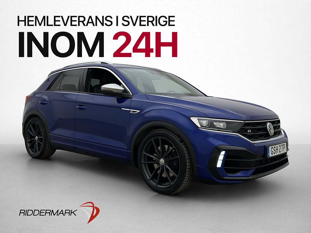 Volkswagen T-Roc R 4M 300hk Beats Cockpit Kamera Drag