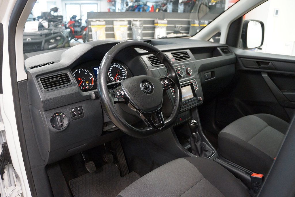 Volkswagen Caddy SKÅP 2.0 TDI | BRÄNSLEVÄRMARE & DRAGKROK
