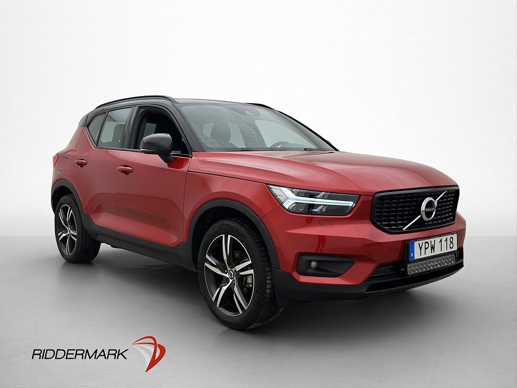 Volvo XC40 T3 156hk R-Design Värmare Skinn Drag