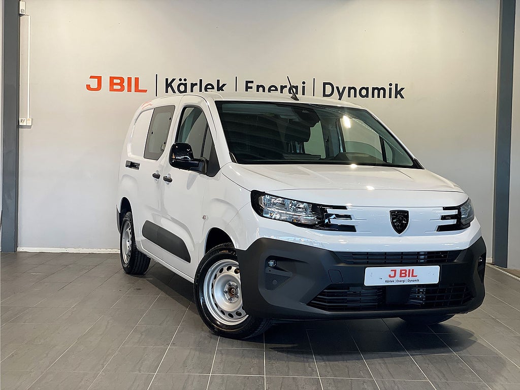 Peugeot Partner Crew Cab 1,5 BlueHDi 130hk Aut - EDITION! SERVICE & VINTERHJUL I