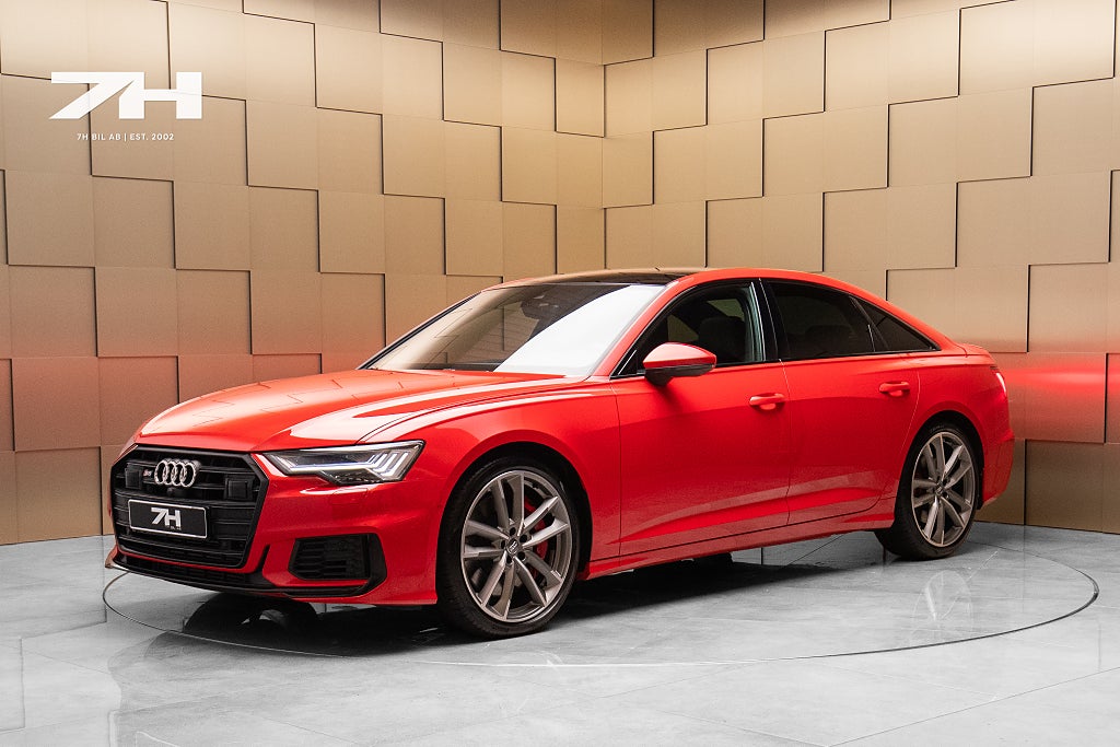 Audi S6 350hk Sedan B&O 360°Matrix Massage Vent. Stolar