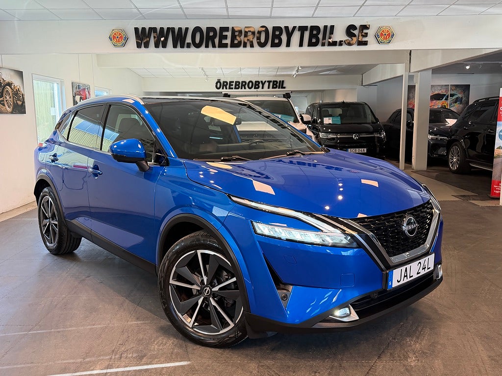 Nissan Qashqai 1.3 DIG-T XTRONIC-CVT Tekna Pano HUD Gps 360kam MOMS 