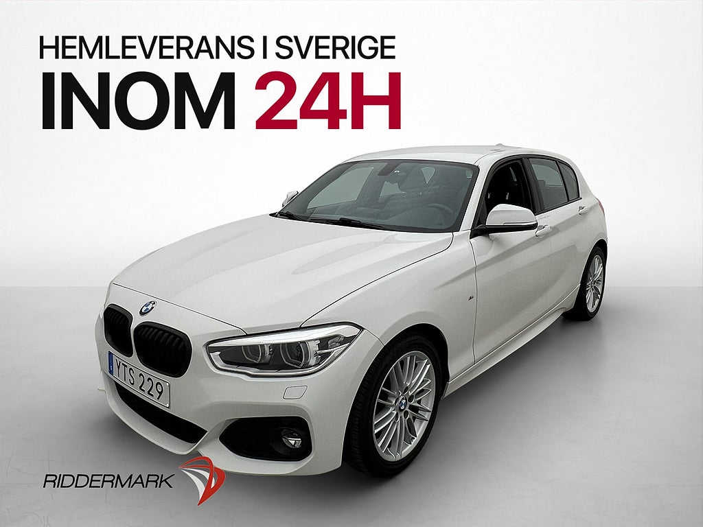 BMW 120 i M Sport Skinn Sensorer Bluetooth Farthållare