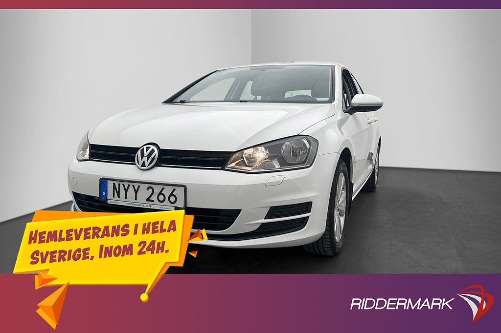 Volkswagen Golf 1.2 TSI 110hk Apple CarPlay Adaptiv-farth