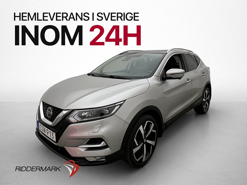 Nissan Qashqai 1.2 Tekna 0,56l/mil Navi 360°-Kamera Pano