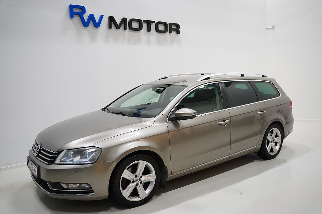 Volkswagen Passat Variant 2.0 TDI 170hk 4Motion Skinn Drag D-värm Carplay