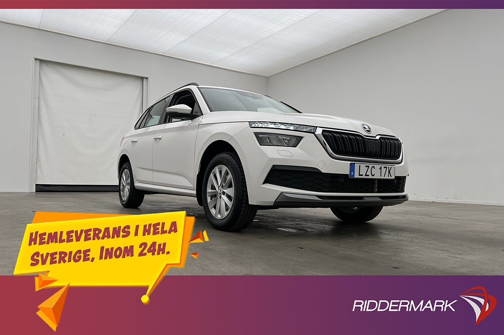 Skoda Kamiq 1.0 TGI 90hk Ambition Keyless Adaptiv-Fart MOMS