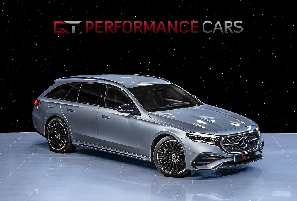 Mercedes-Benz E300 de 4M T AMG MOMS Superscreen Drag ACC Burmester 20" NightP
