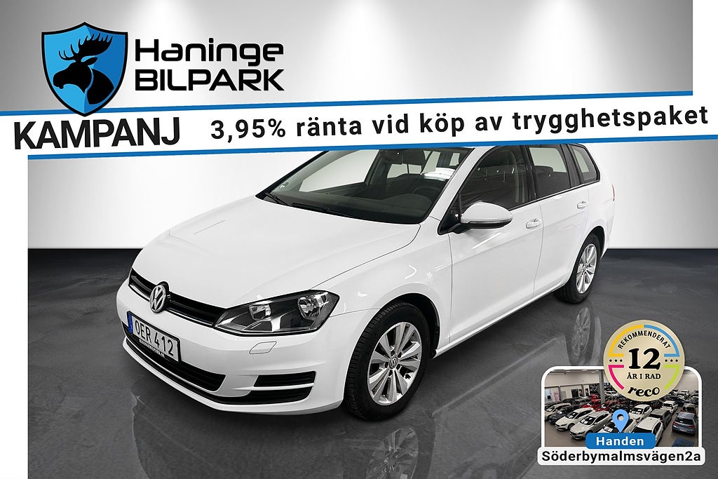 Volkswagen Golf Sportscombi 1.2 TSI Euro 6/SUPERDEAL 3,95%/NY SERVAD