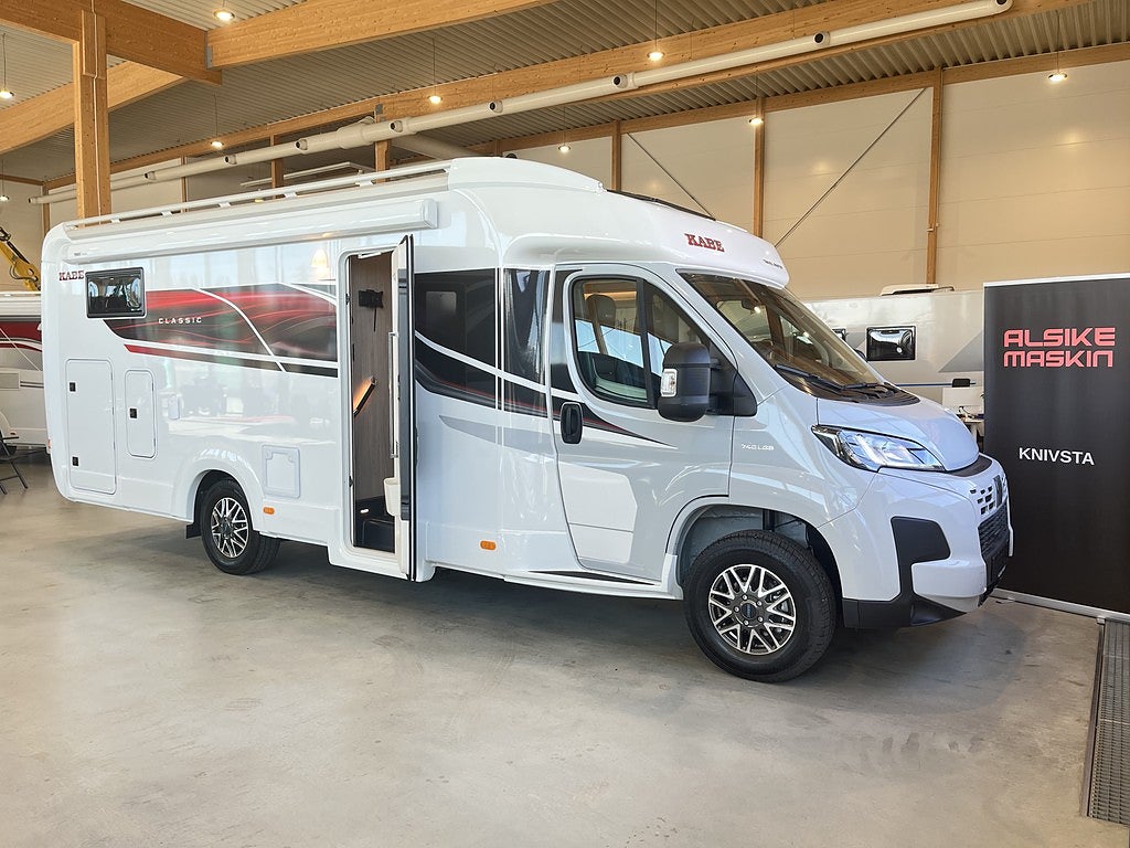 Kabe TM Classic 740 LGB /ALDE/Ugn/Heavy chassi/Automat/Värme växlare