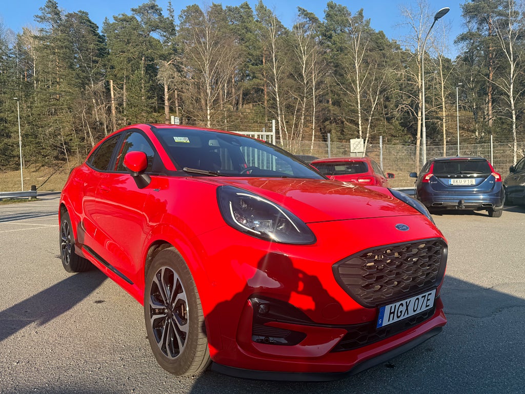 Ford Puma 1.0 EcoBoost 125hk ST-Line Kamera Navi Drag Välvårdad