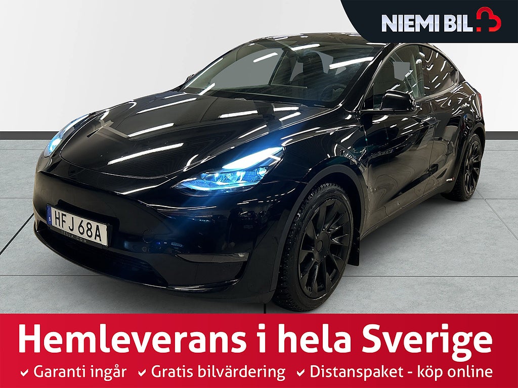 Tesla Model Y Long Range AWD FSD/Moms/Pano/S&V/Kamera/Skinn/Elstolar