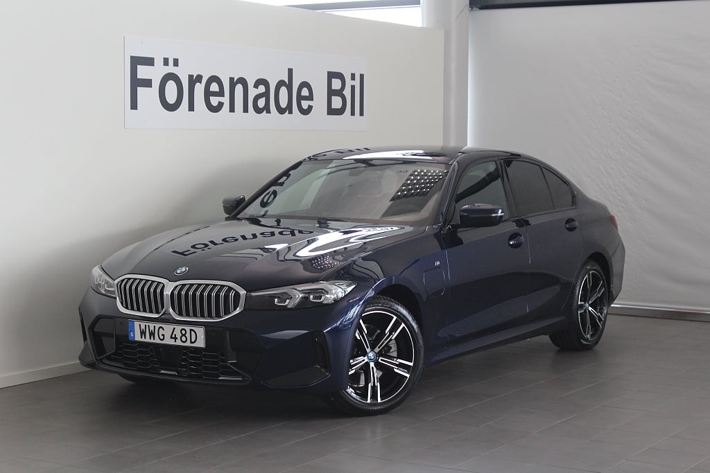 BMW 330e xDrive Sedan M Sport Rattvärme Drag HiFi 4,95% 