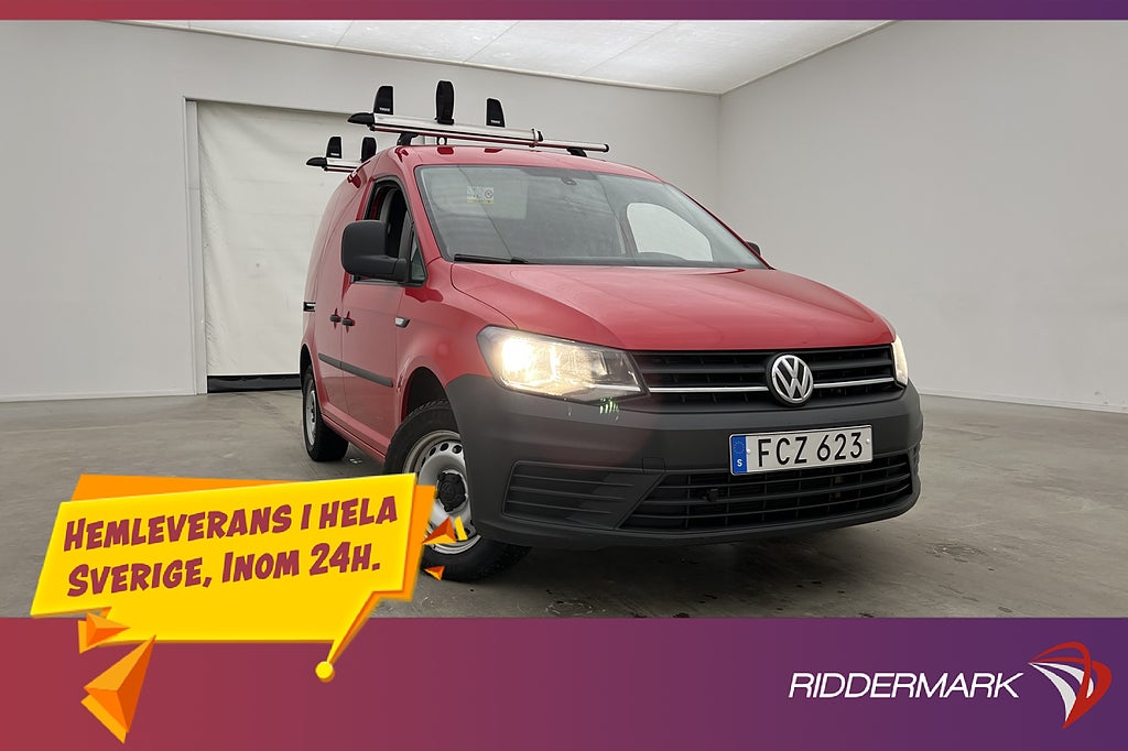 Volkswagen Caddy 1.6TDI Värmare PDC Farthållare Bluetooth