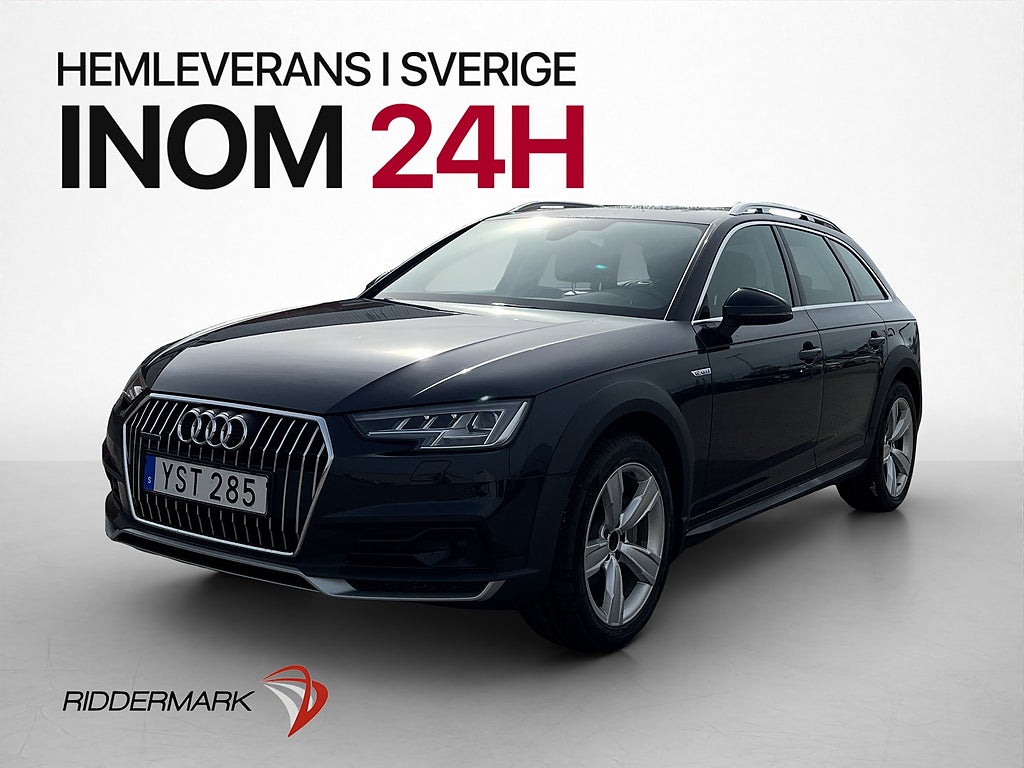 Audi A4 Allroad Q TDI Proline Värmare Dragkrok Pano Cockpit