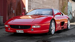 Ferrari F355 har genom åren körts 6 550,9 mil. Foto: Collecting Cars 
