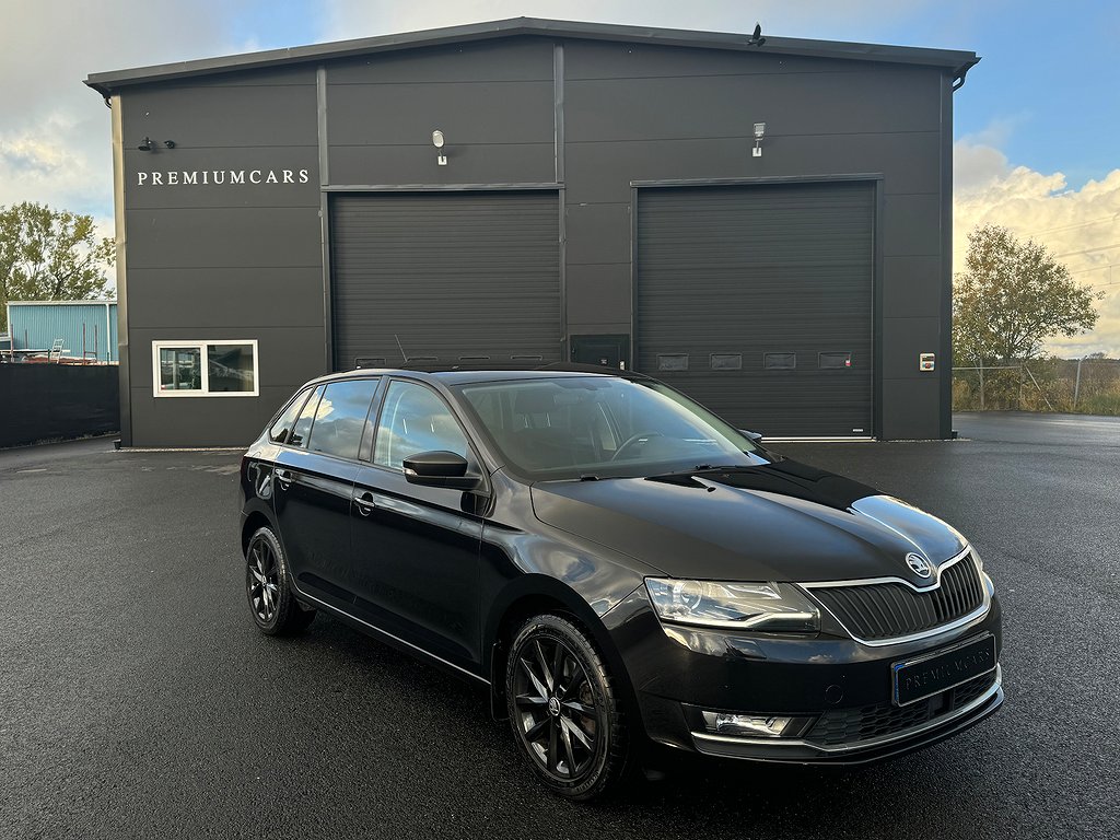 Skoda Rapid Spaceback 1.0 TSI Euro 6/NYSERV/S&VHJUL/CARPLAY