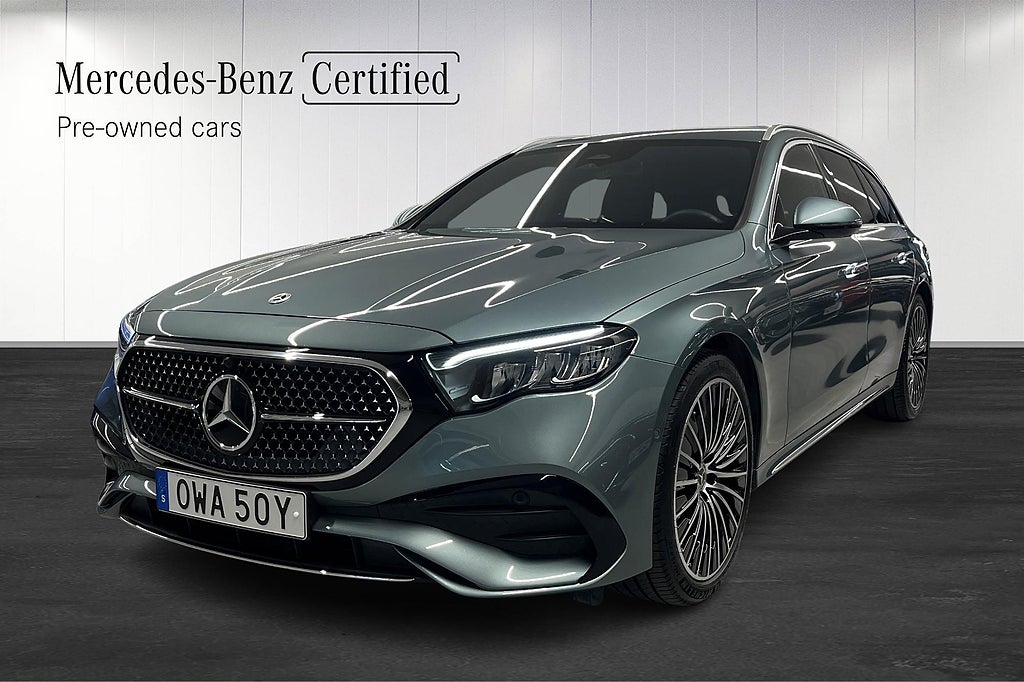 Mercedes-Benz E 300 e AMG Advanced Aut, Nav, Drag, Luftfjädring