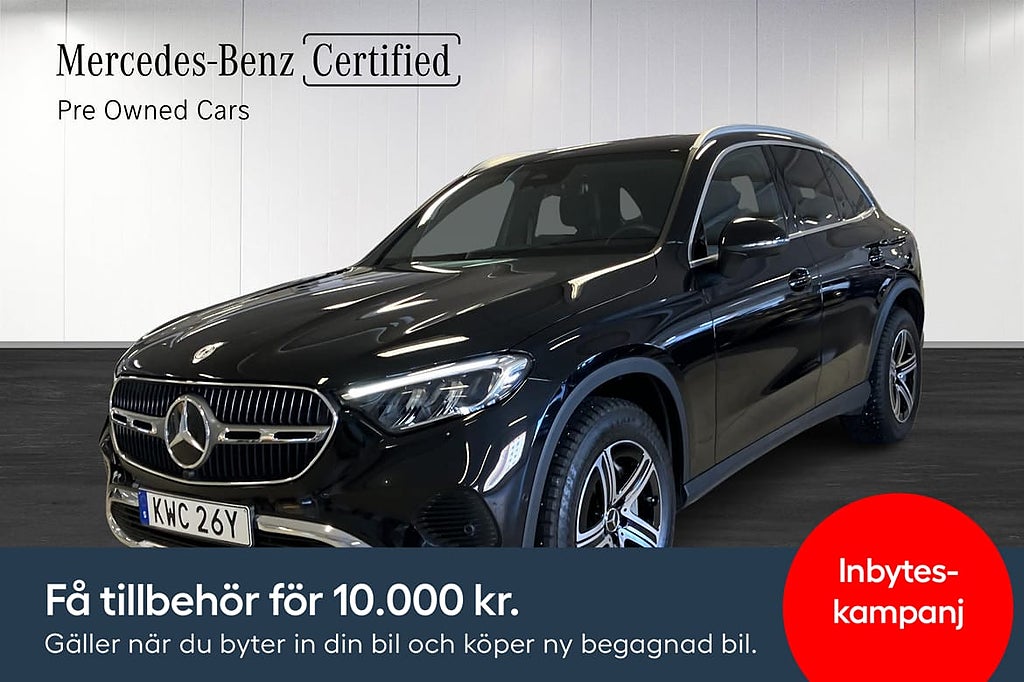 Mercedes-Benz GLC S-VHjul/Distronic/Dragkrok/Värmare/ratt...