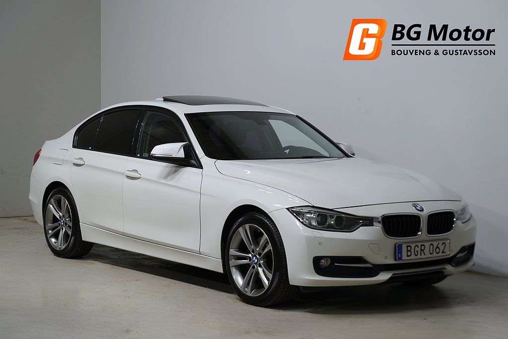 BMW 320D 184HK Sedan Aut Sport line Drag/Taklucka/M-värmare/H&K