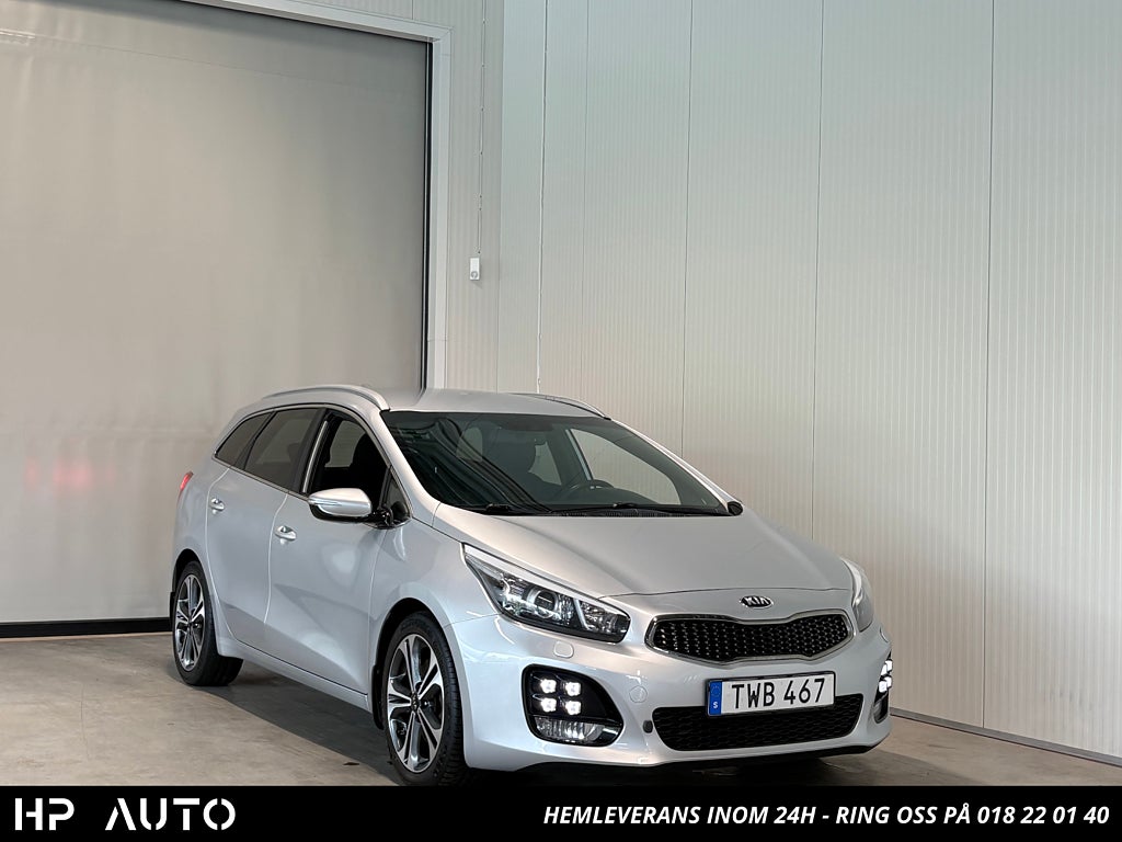 Kia Ceed 1.6 GDI GT-Line 1 ägare Navi B-Kam M&K-Värmare Automat