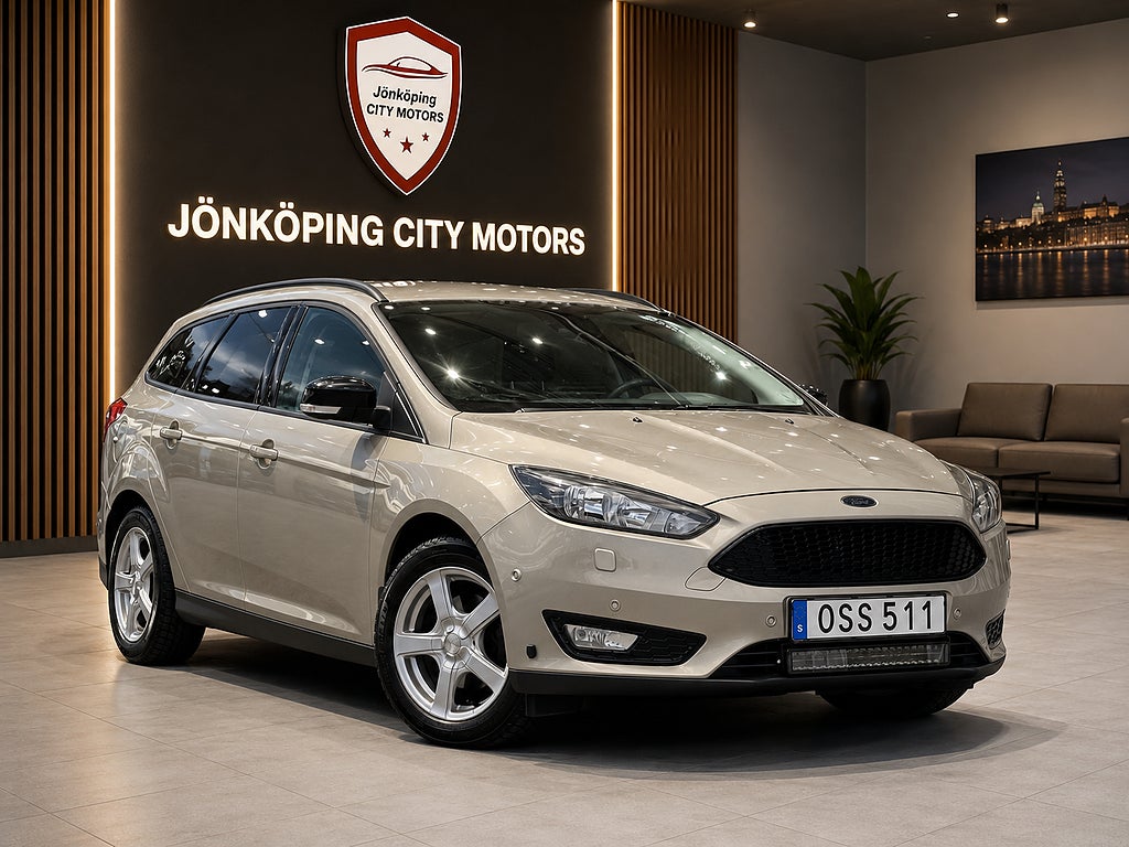Ford Focus Kombi 1.0 EcoBoost Titanium Euro 6 Fint Skick 