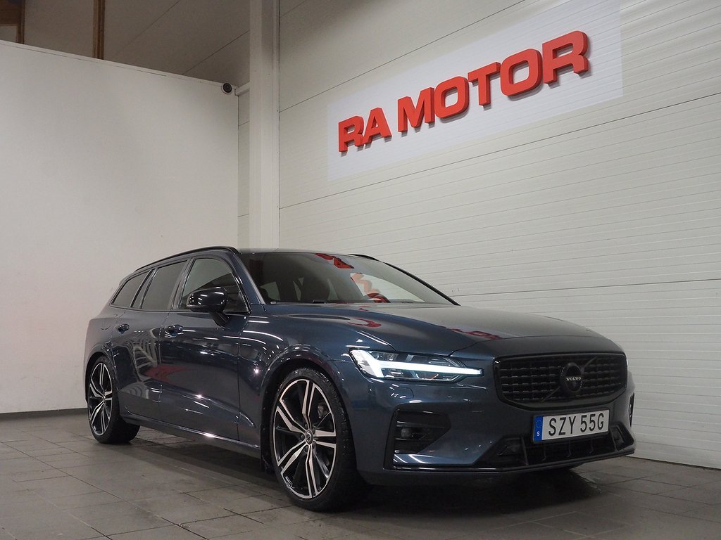 Volvo V60 D3 150hk R-Design | Drag | Navi | 360° | HUD | 2019